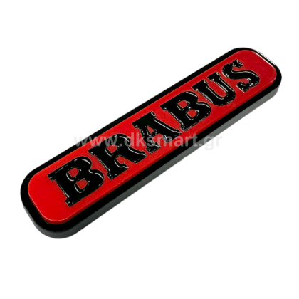  BRABUS ΑΝΑΓΛΥΦΟ ΣΗΜΑ ΚΟΚΚΙΝΟ 